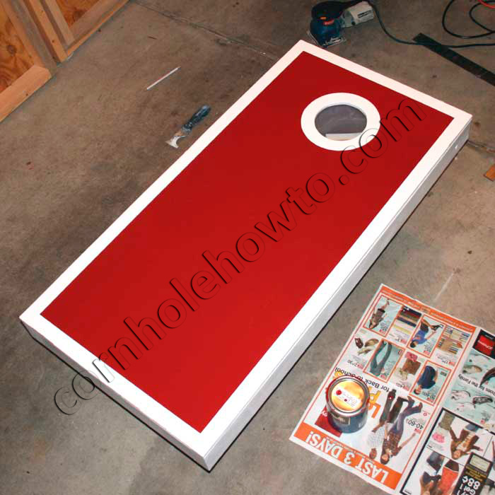 How to Paint  Cornhole How To